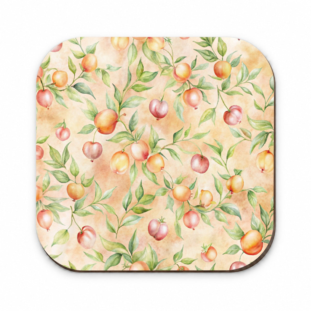 Peaches Beautiful Background Fridge Magnet