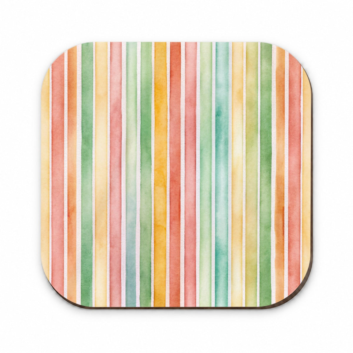 Striped 70s Wallpaper Fridge Magnet