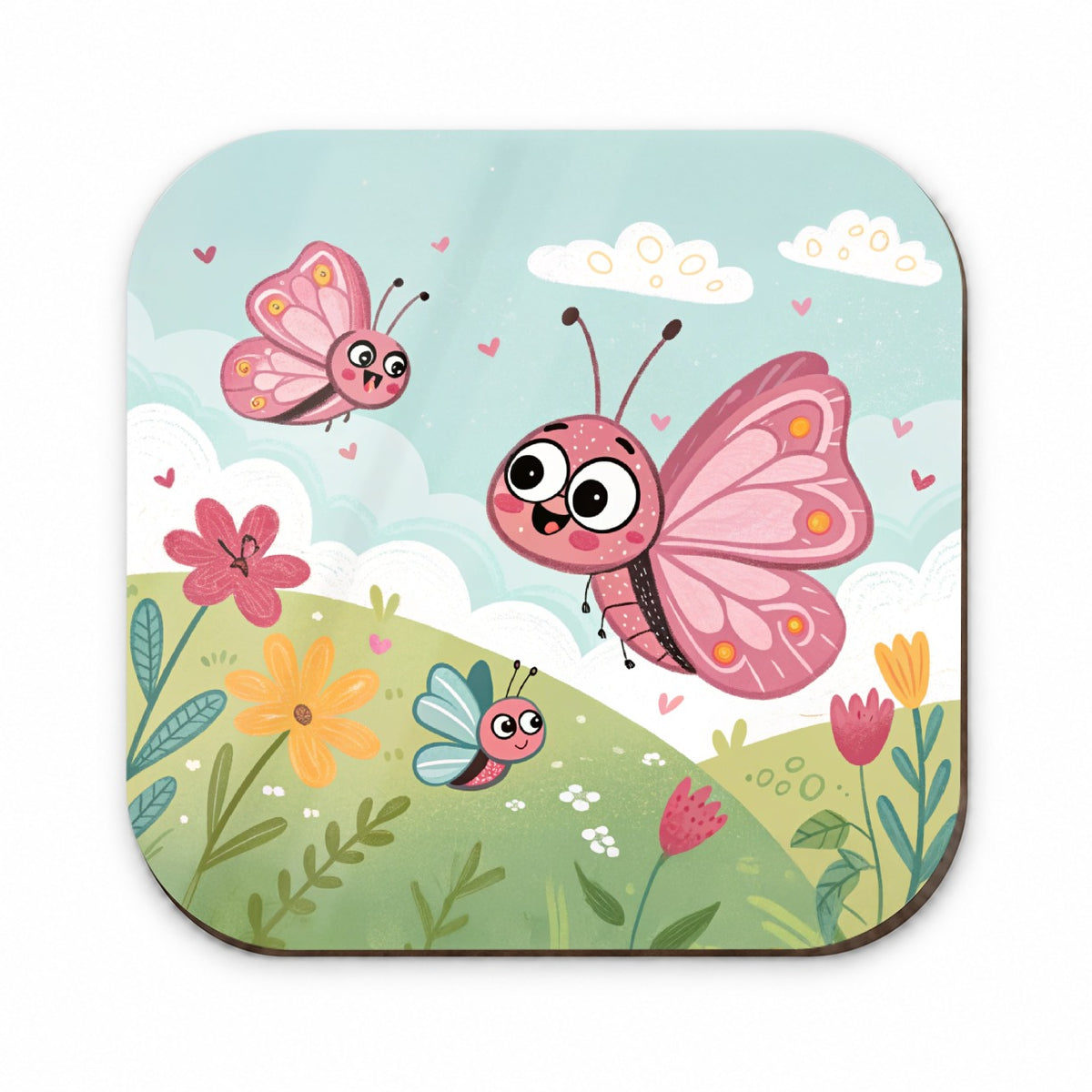Kawaii Butterflies Fridge Magnet