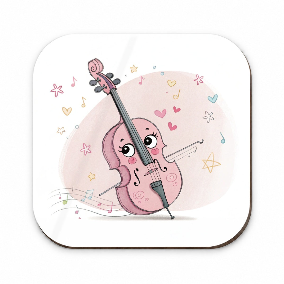 Kawaii Cello Music Fridge Magnet