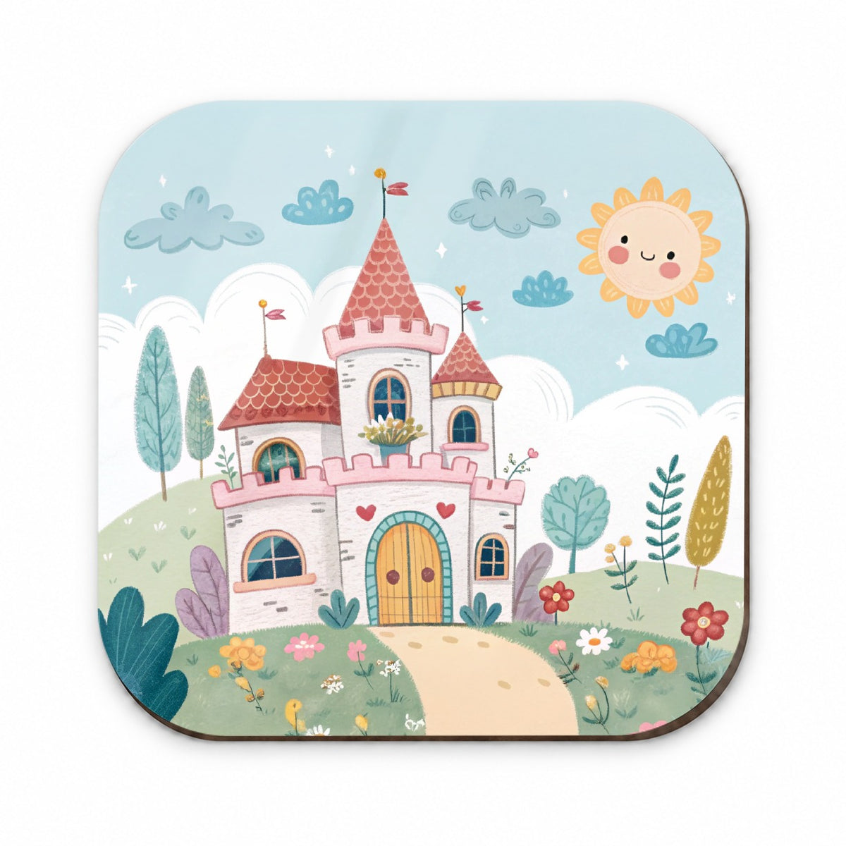 Kawaii Cute Castle Fridge Magnet