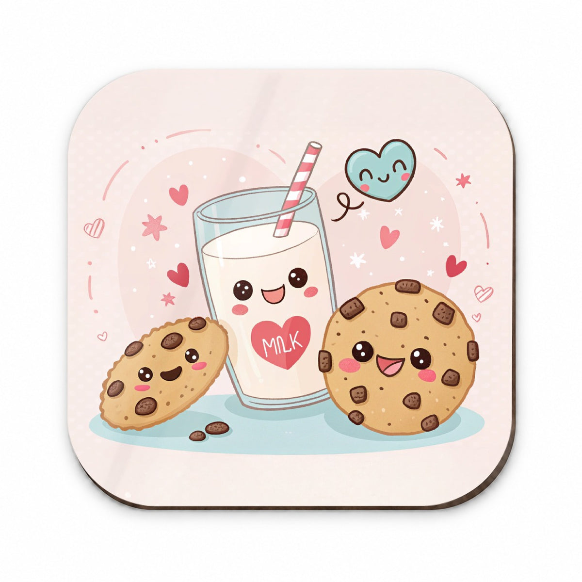 Kawaii Milk And Cookies Fridge Magnet