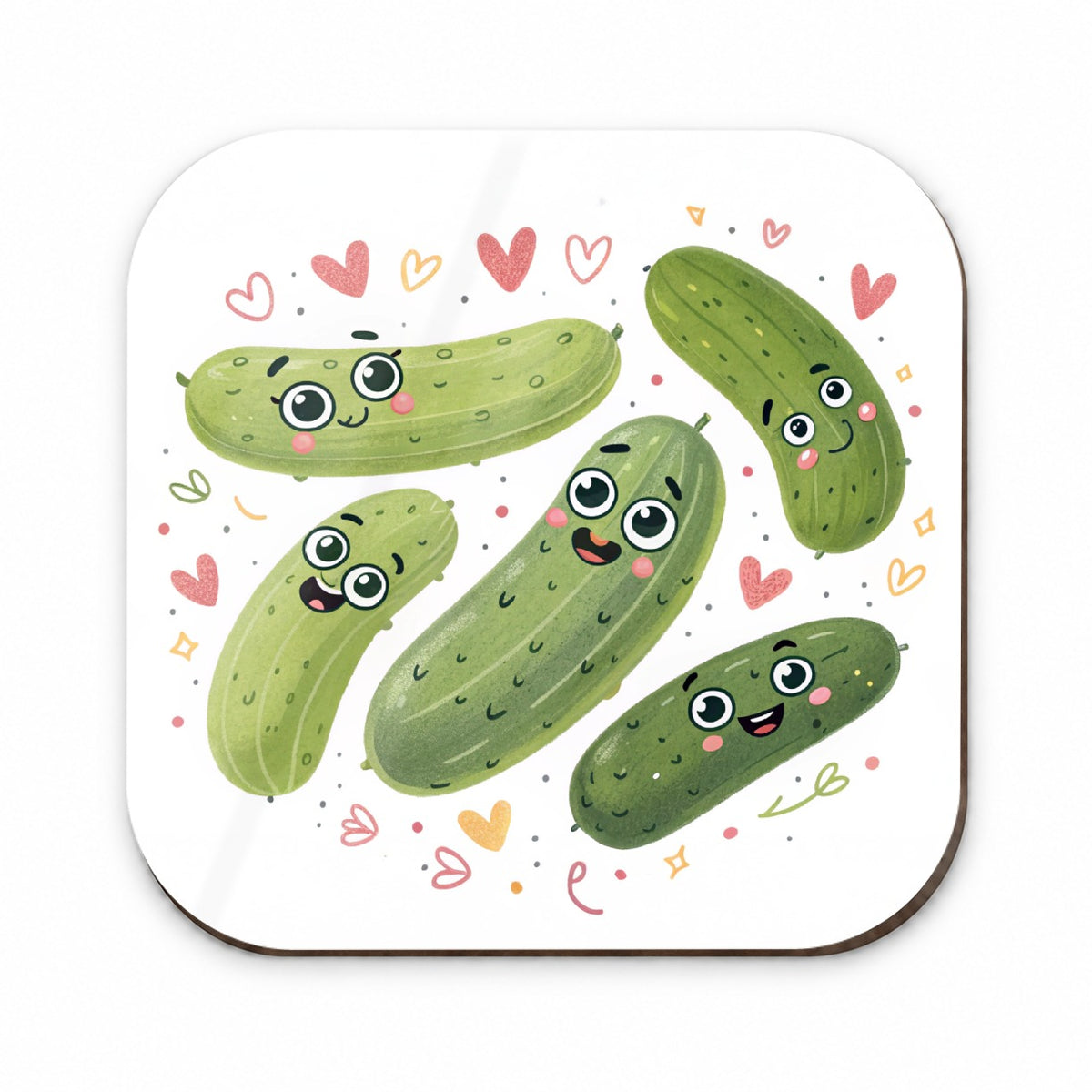 Kawaii Pickles Fridge Magnet