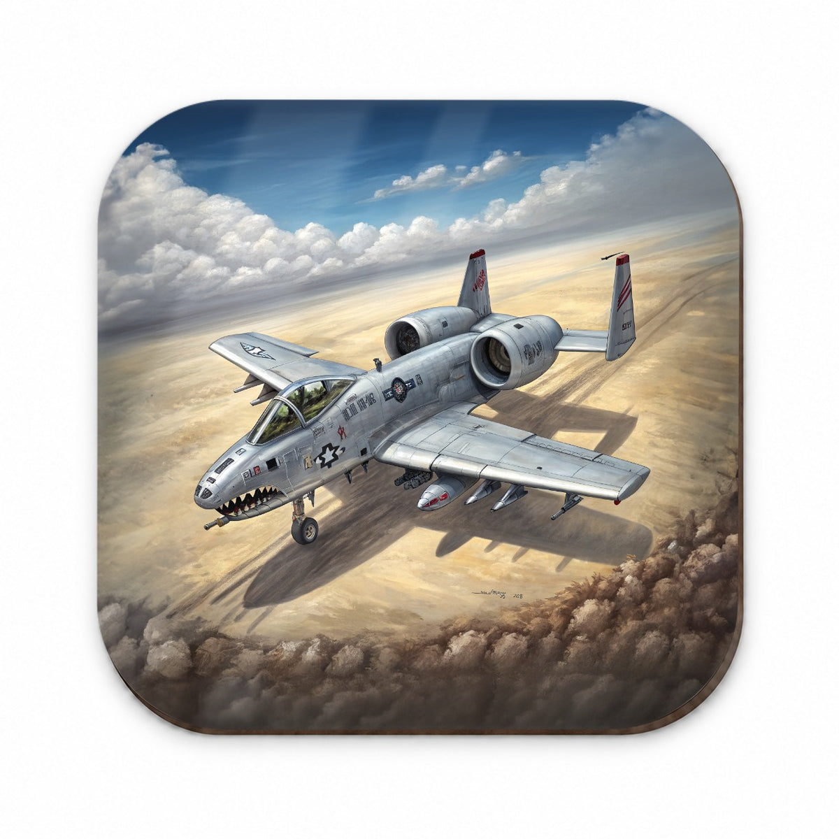 A-10 Warthog Thunderbolt II Air Force Ground Attack Plane Fridge Magnet