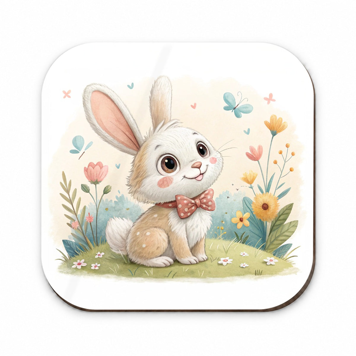 Bunny Rabbit Children's Illustration Style Fridge Magnet