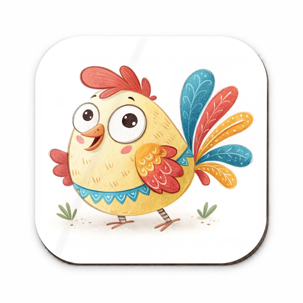 Chicken Children's Illustration Style Fridge Magnet