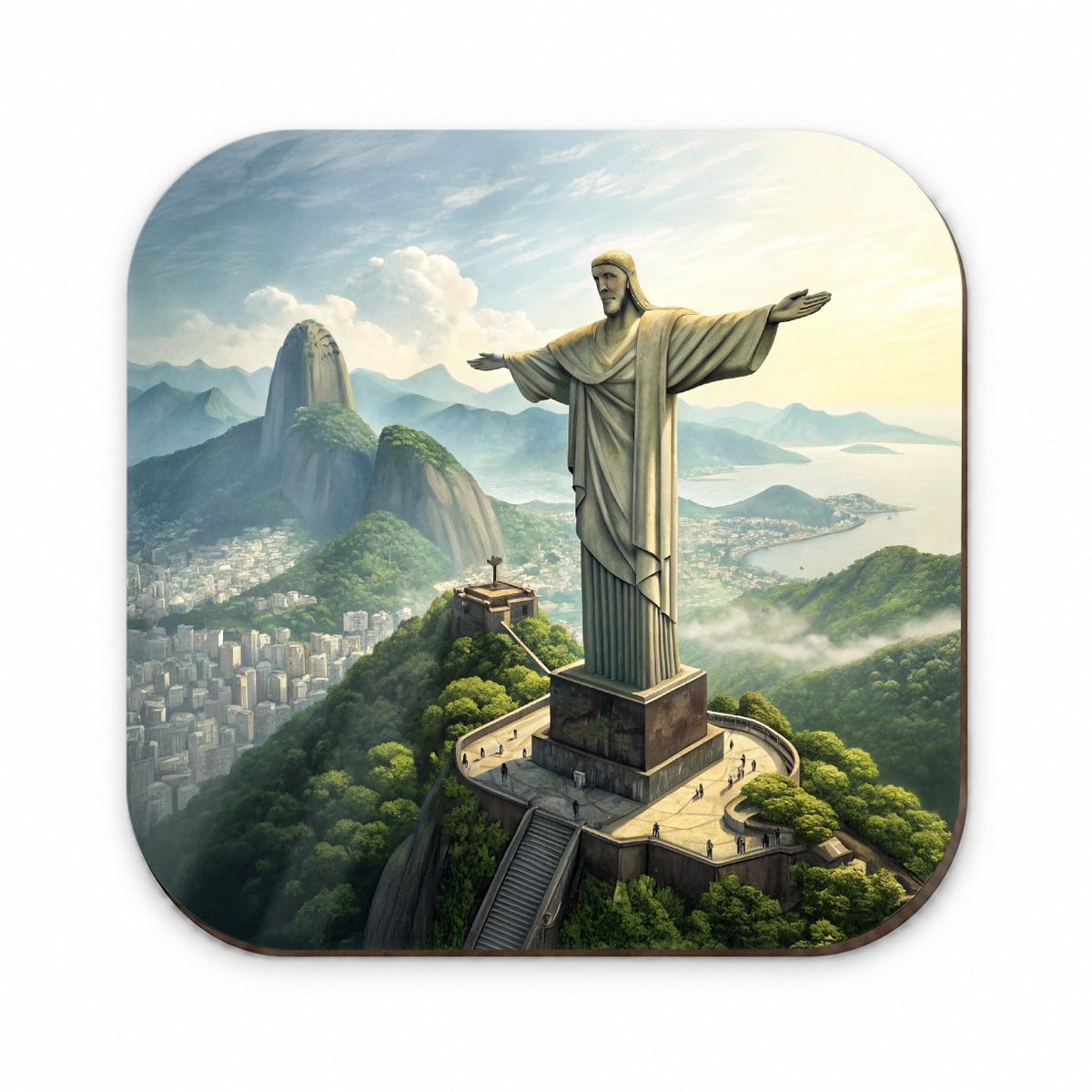 Christ The Redeemer Statue Rio De Janeiro Brazil Fridge Magnet