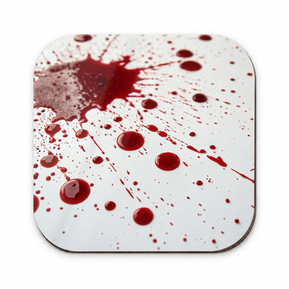 Close-Up Blood Splatters Fridge Magnet
