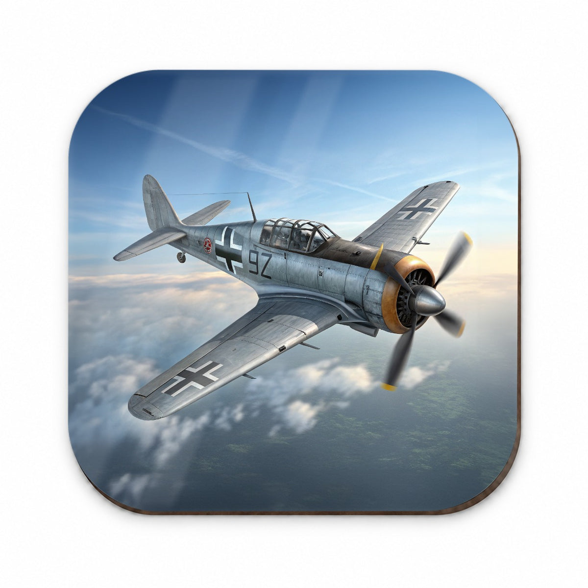 Focke Wulf Fw-190 WWII German Fighter Plane Fridge Magnet