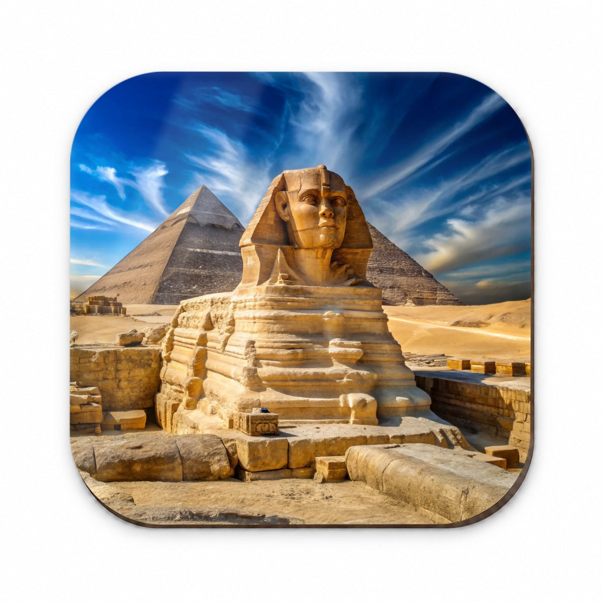 Great Sphinx Of Giza Pyramids Egypt Fridge Magnet