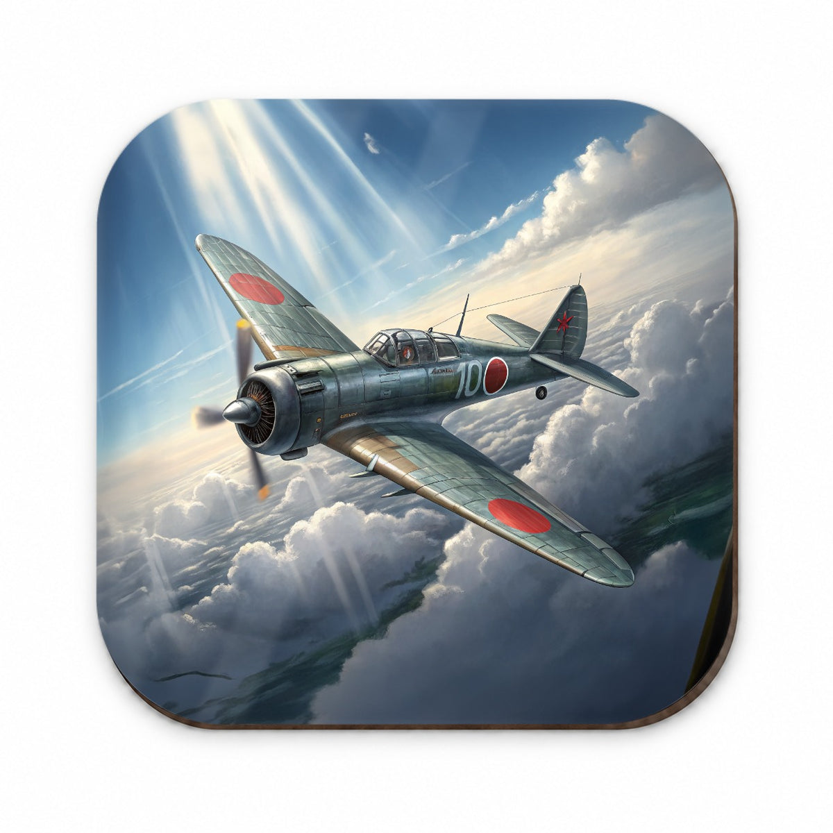 A6M Zero WWII Japanese Navy Fighter Plane Fridge Magnet