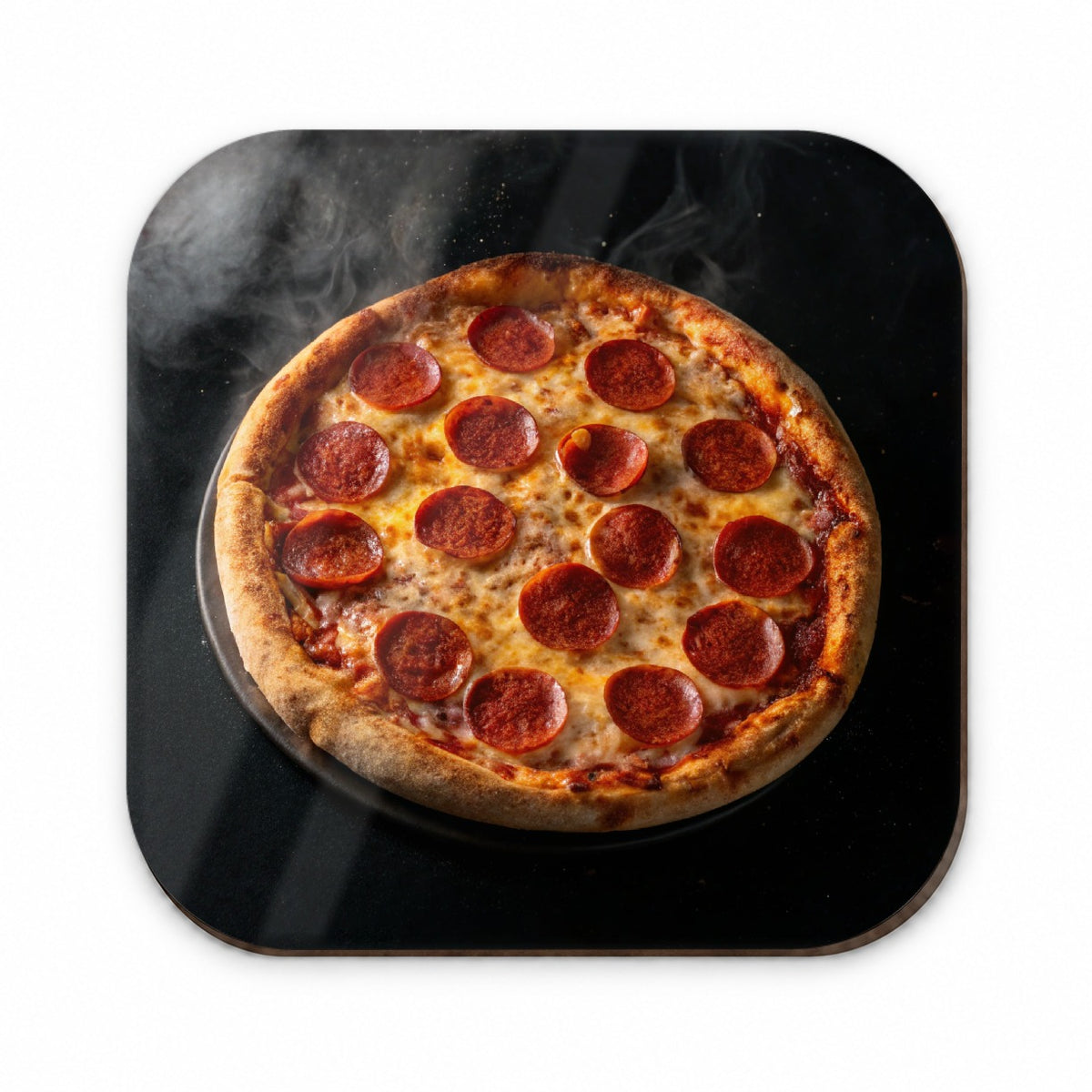 New York Style Pepperoni Pizza Fridge Magnet