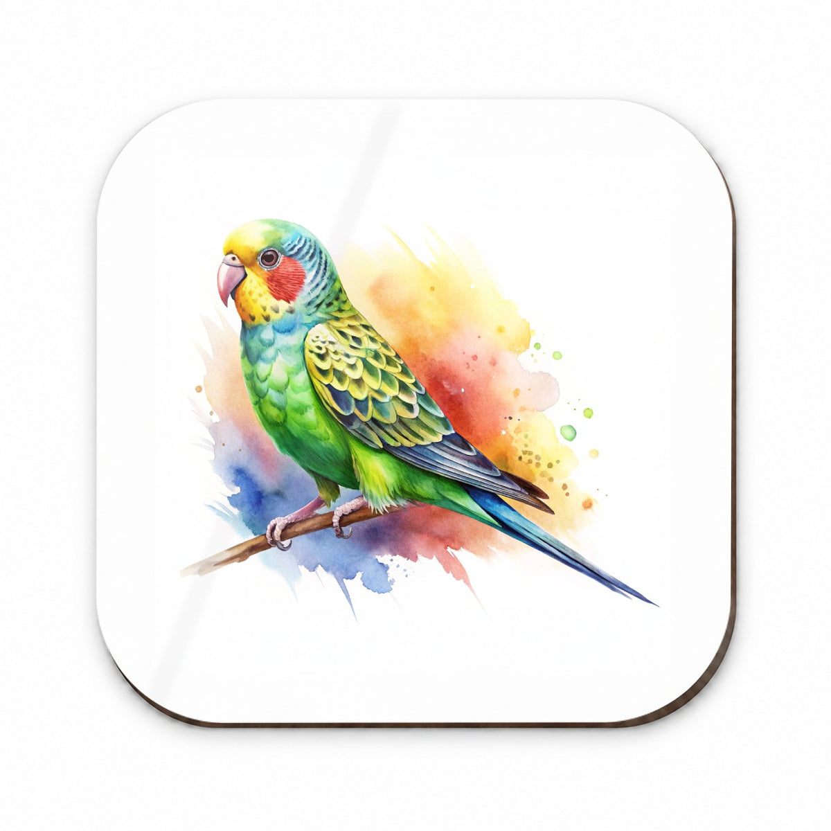 Parakeet Watercolor Fridge Magnet