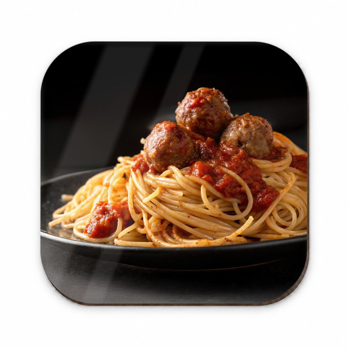 Pasta Spaghetti Sauce And Meatballs Fridge Magnet
