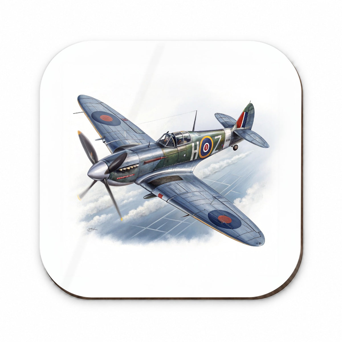Spitfire WWII British Fighter Plane Fridge Magnet