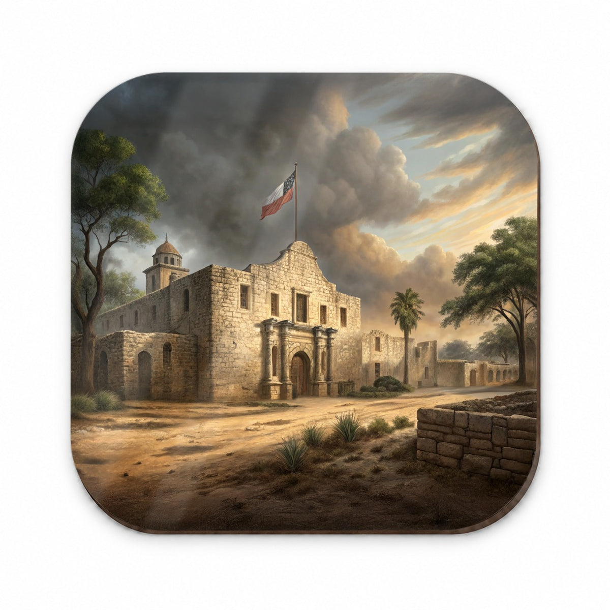 The Alamo In 1836 Texas Fridge Magnet