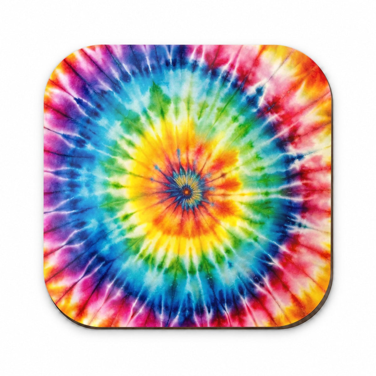 Tie-Dye Watercolor Design Fridge Magnet