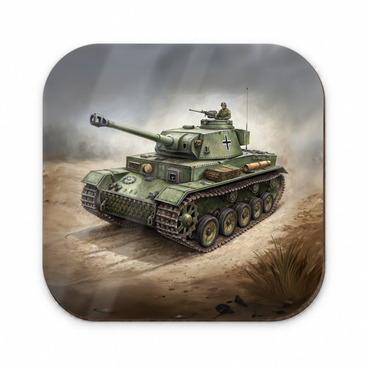 WWII German Panzer IV Tank Fridge Magnet