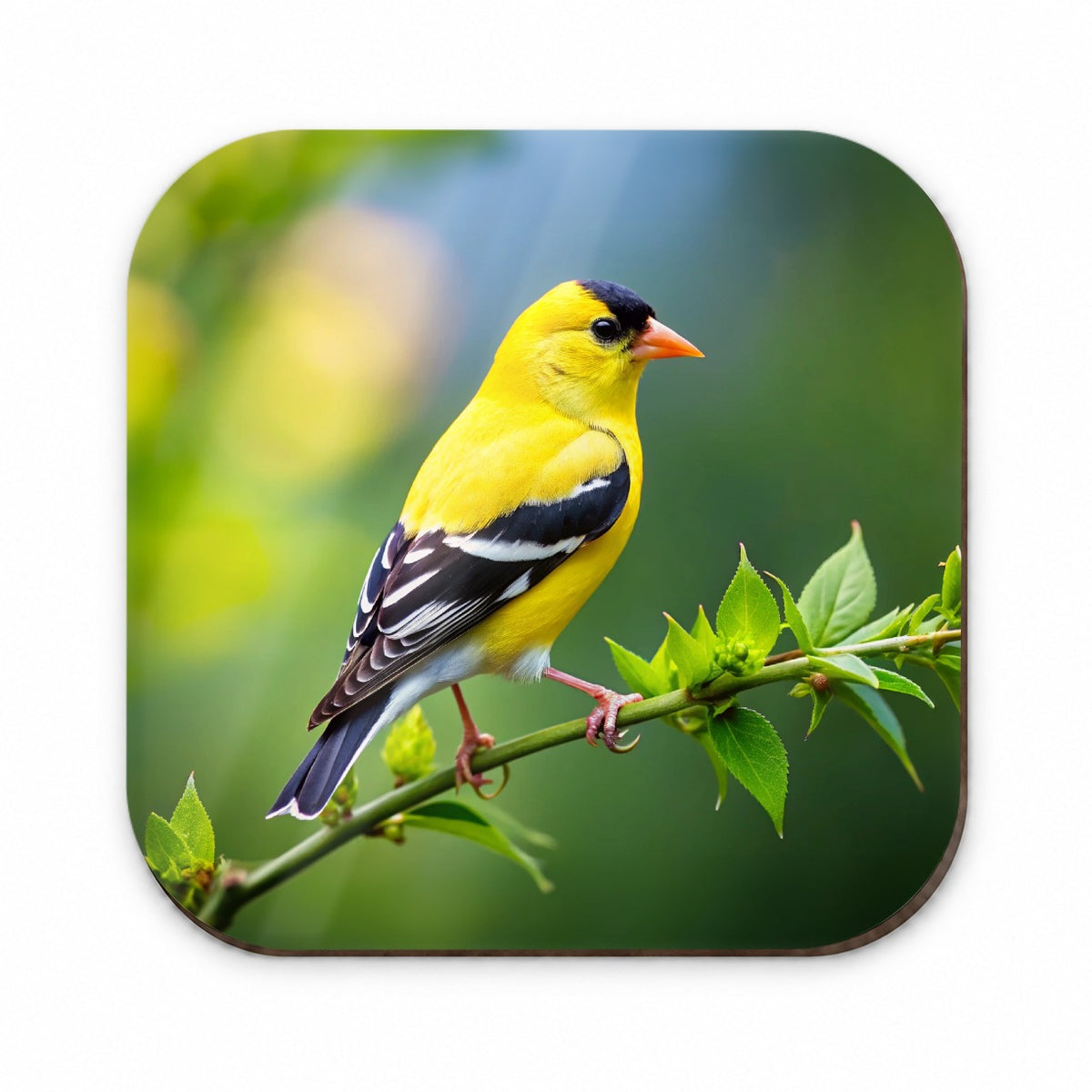 American Goldfinch Backyard Bird Fridge Magnet