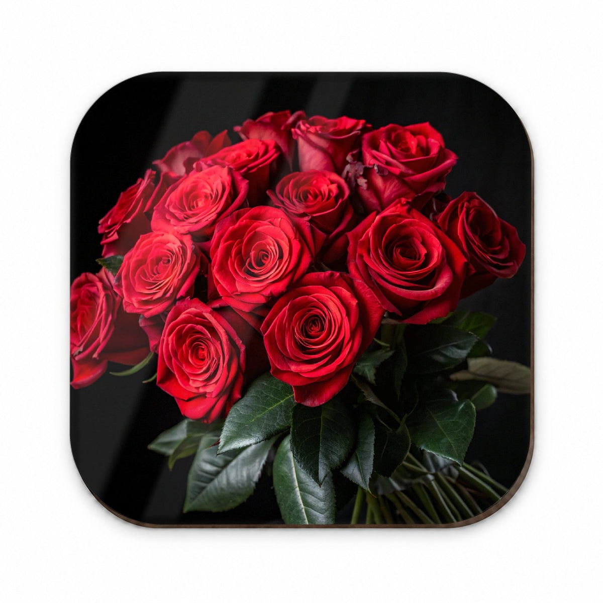 Bouquet Of Red Roses Love Valentine's Day Fridge Magnet