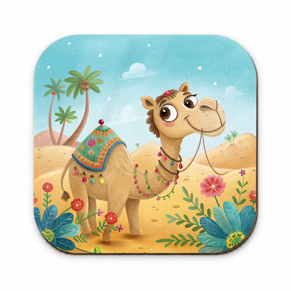 Camel Children's Illustration Style Fridge Magnet