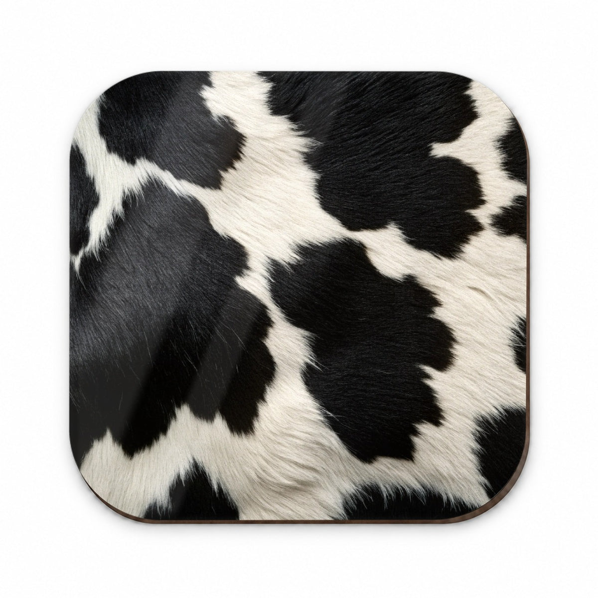 Cow Pattern Black and White Fridge Magnet