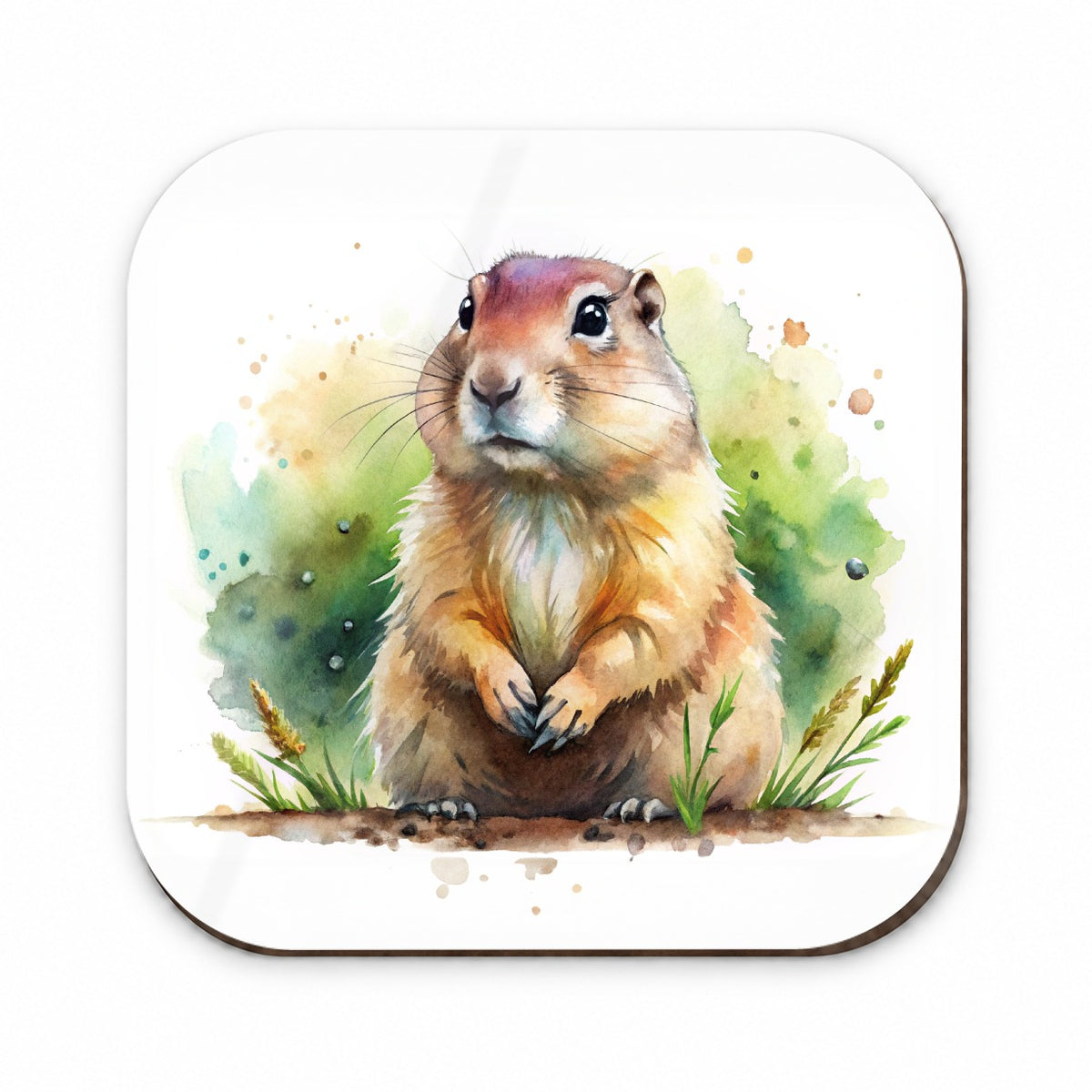 Gopher Watercolor Fridge Magnet