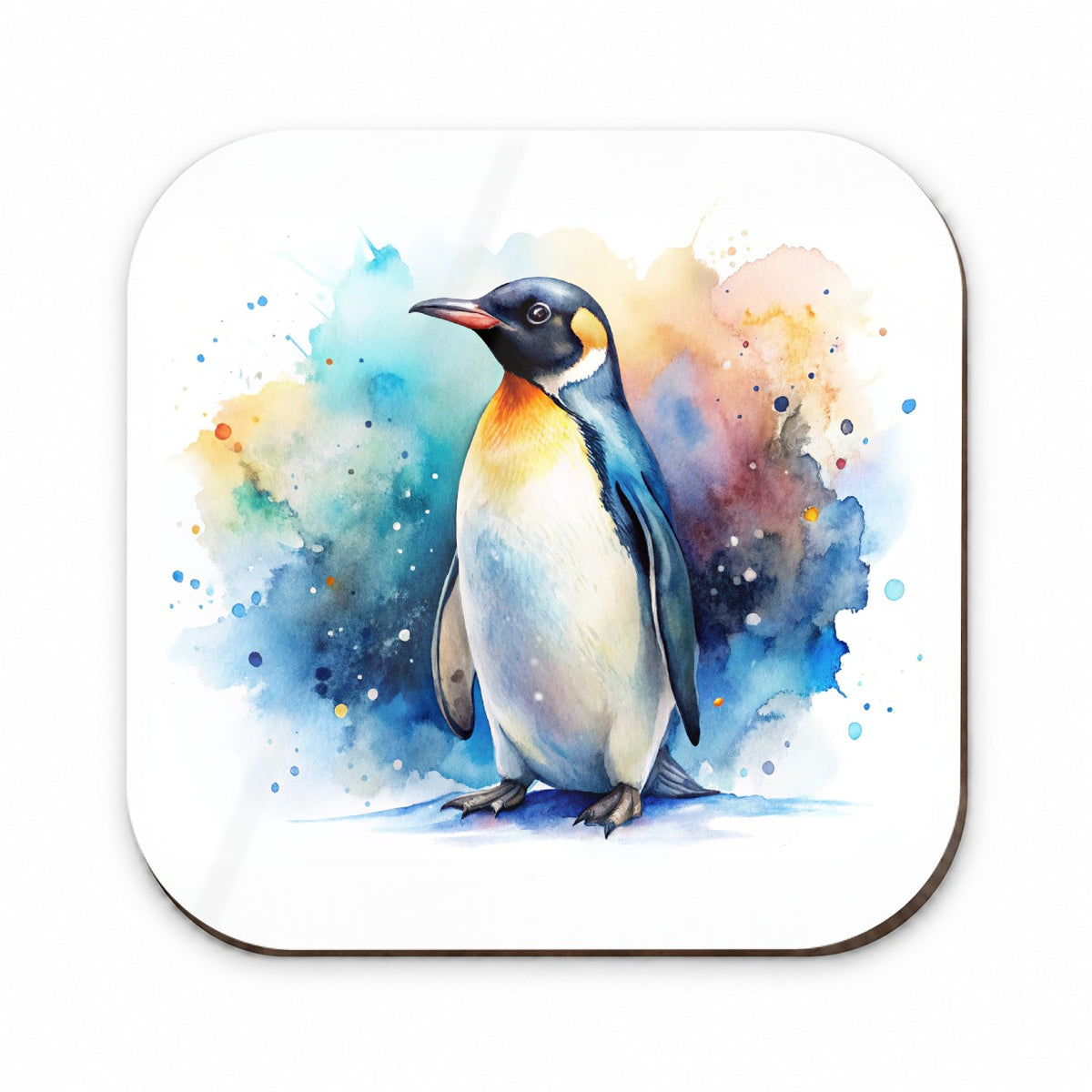Penguin Watercolor Fridge Magnet