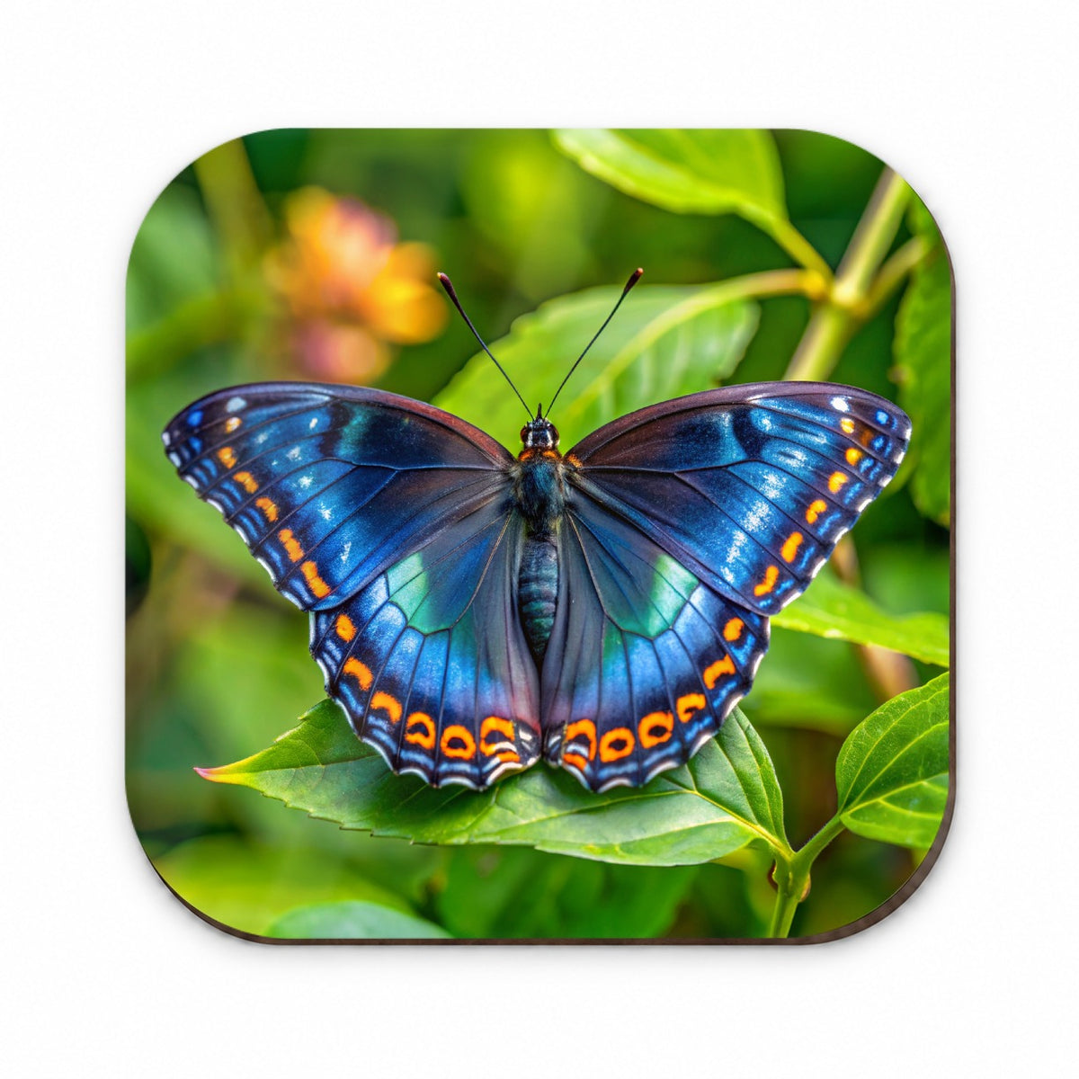 Pretty Blue Butterfly Fridge Magnet