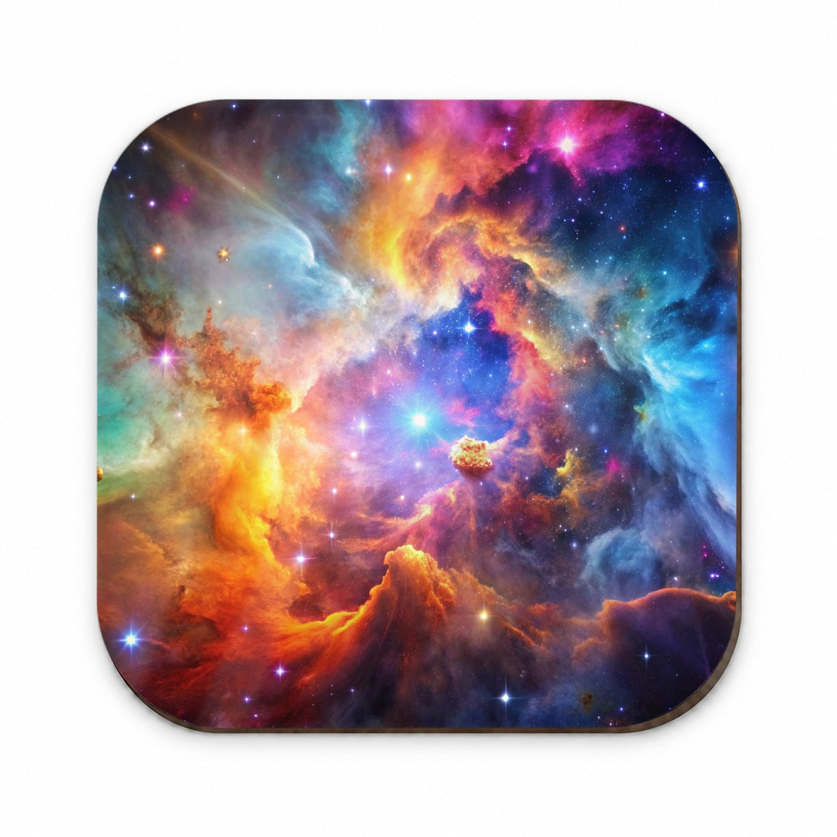 Space Galaxy Nebula Colorful Rainbow Fridge Magnet