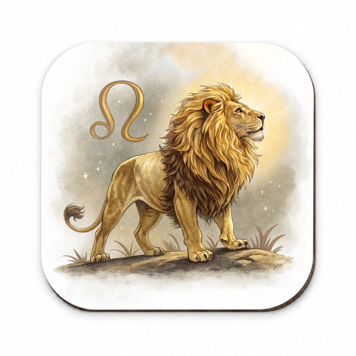 Zodiac Horoscope Symbol Leo Lion Fridge Magnet