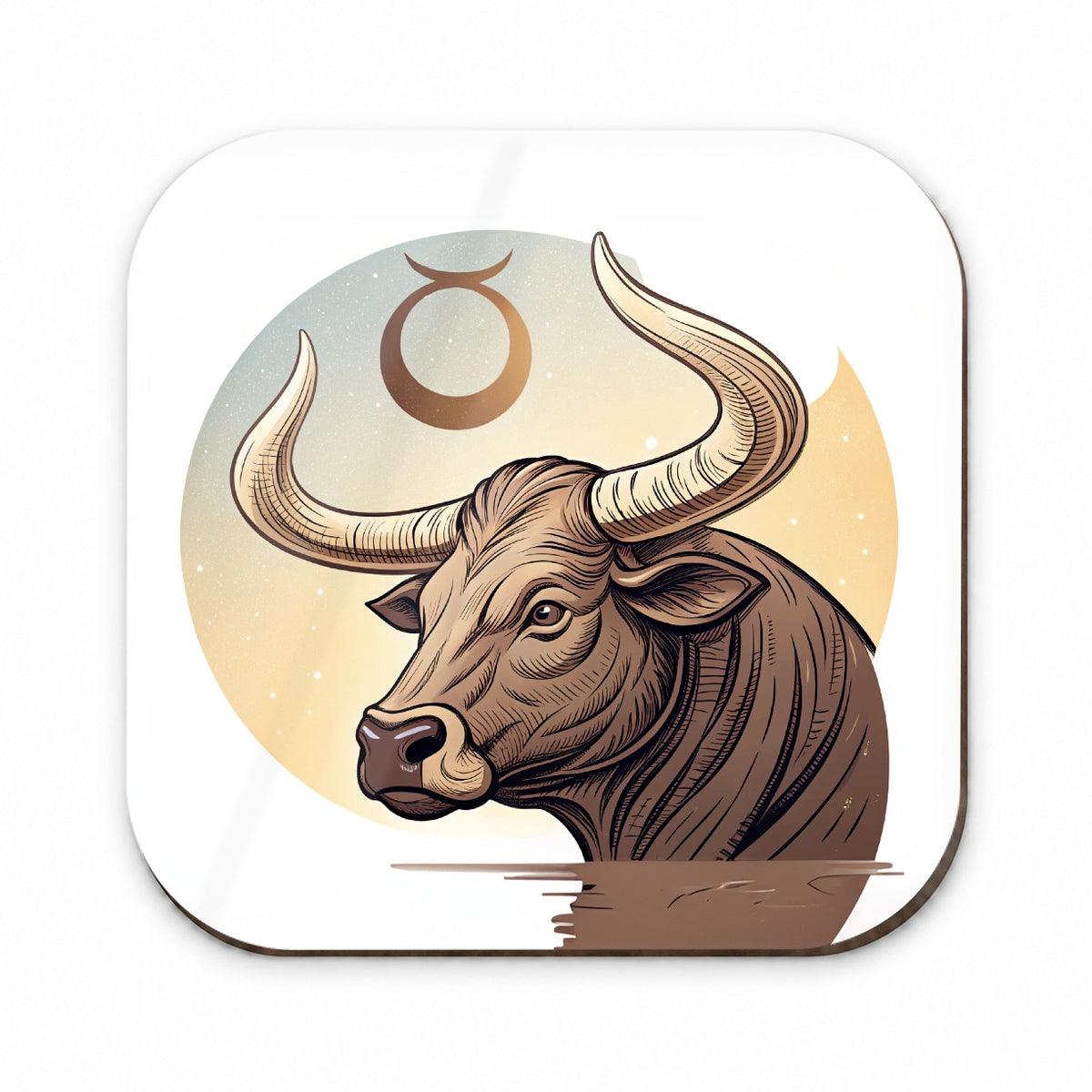 Zodiac Horoscope Symbol Taurus Bull Fridge Magnet