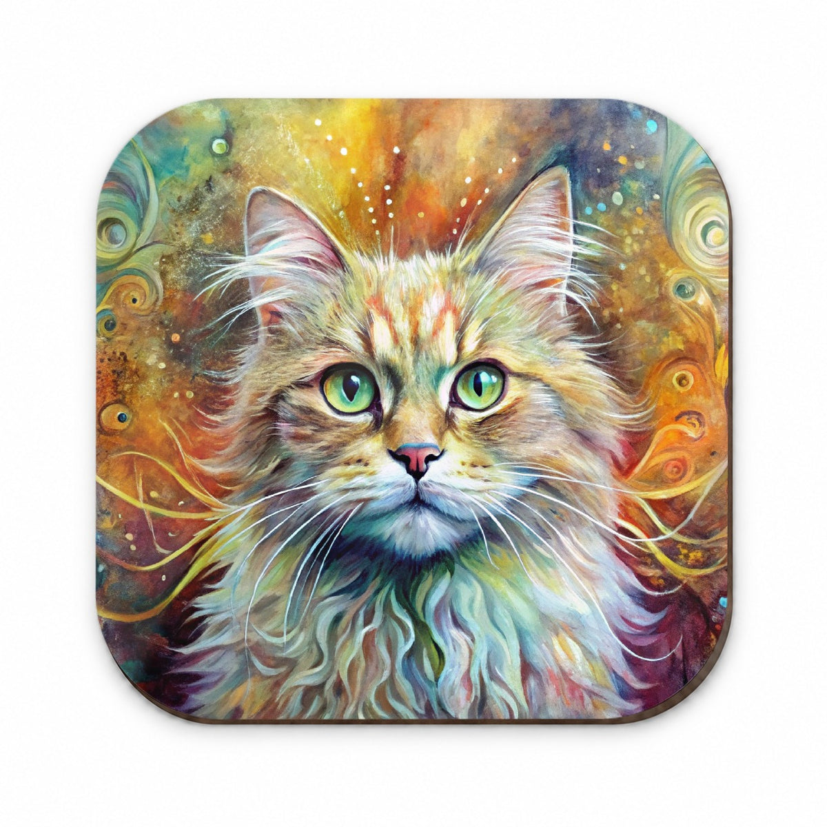 Persian Cat Abstract Art Fridge Magnet