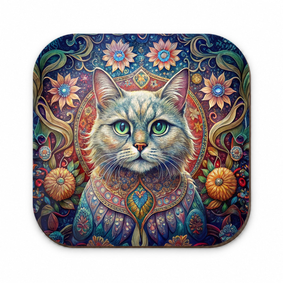 Persian Cat Bohemian Art Fridge Magnet