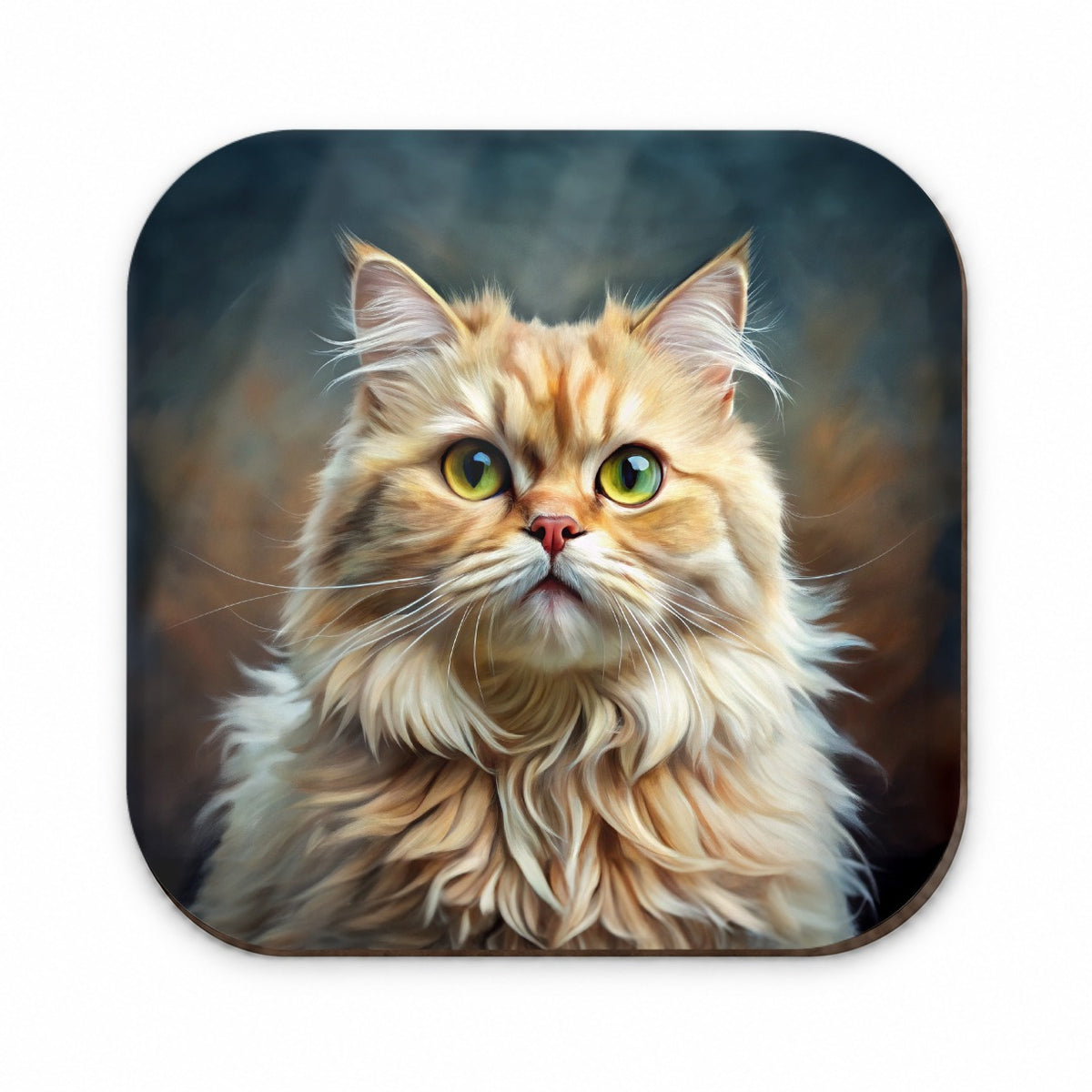 Persian Cat Illustration Fridge Magnet