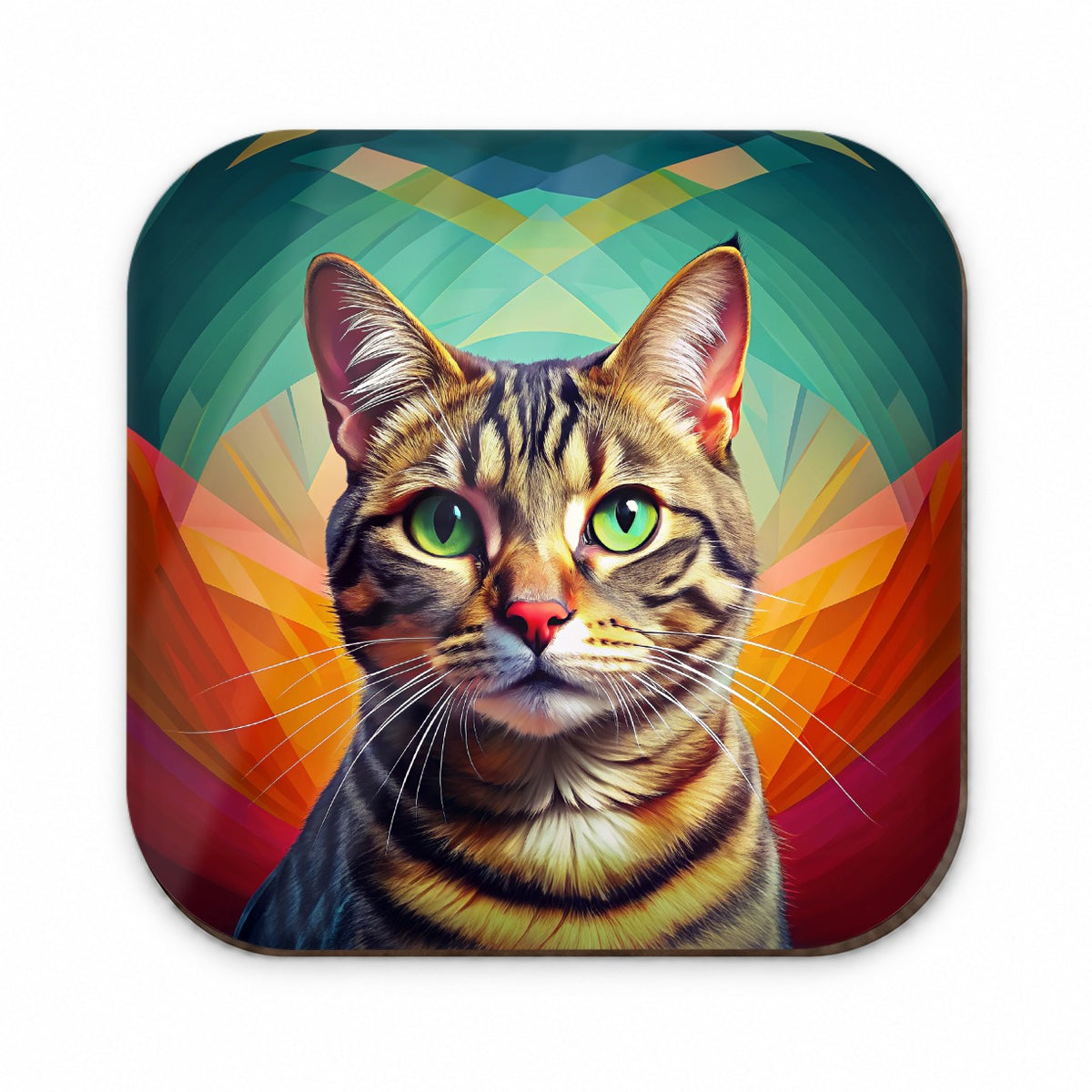 Tabby Cat Pop Art Fridge Magnet