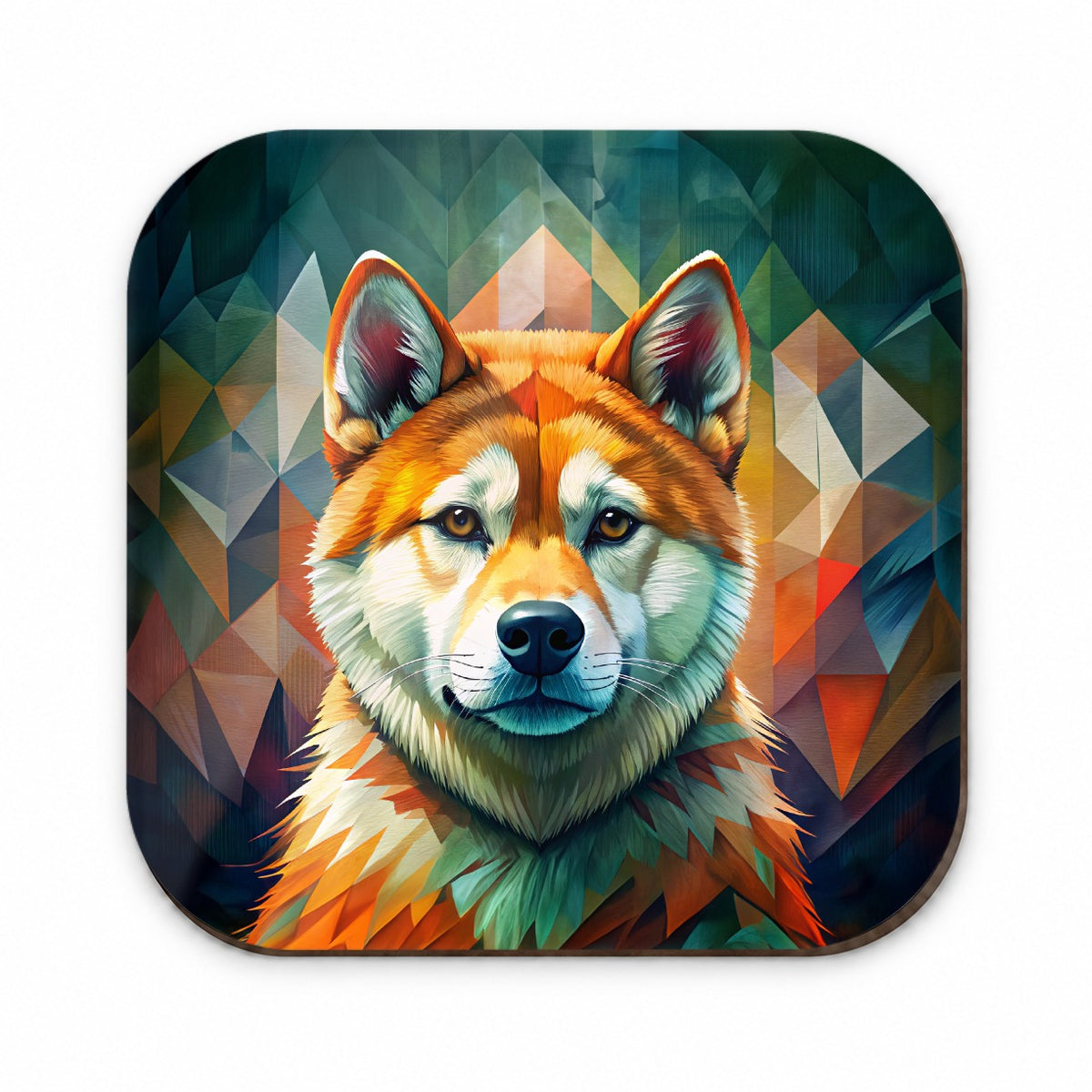 Akita Dog Contemporary Art Fridge Magnet