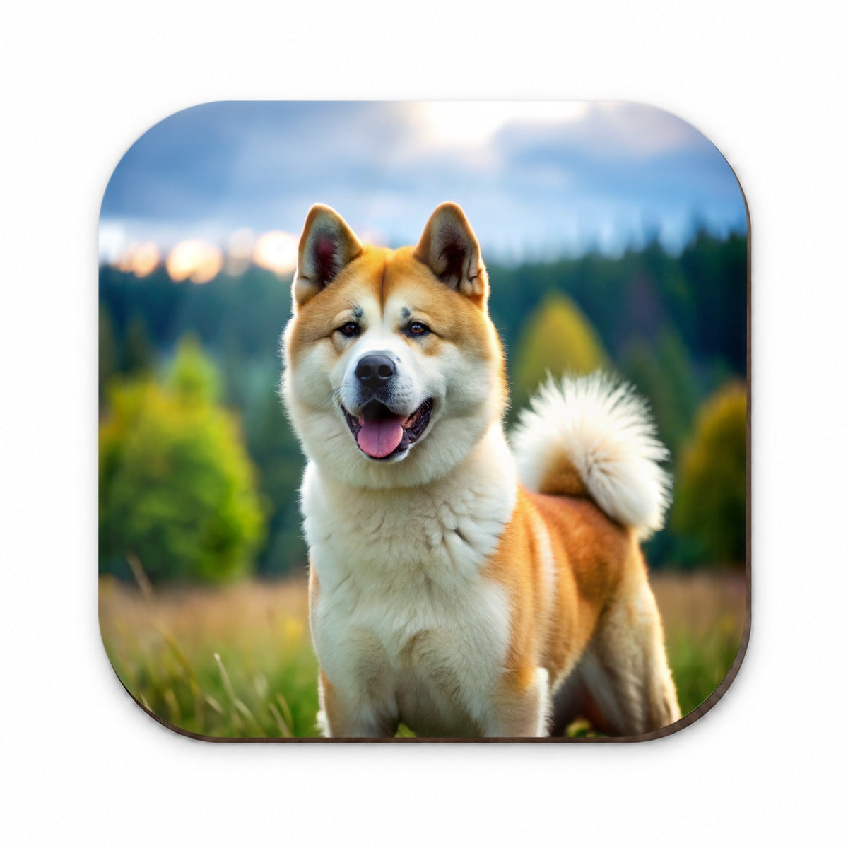 Akita Dog Photo Fridge Magnet