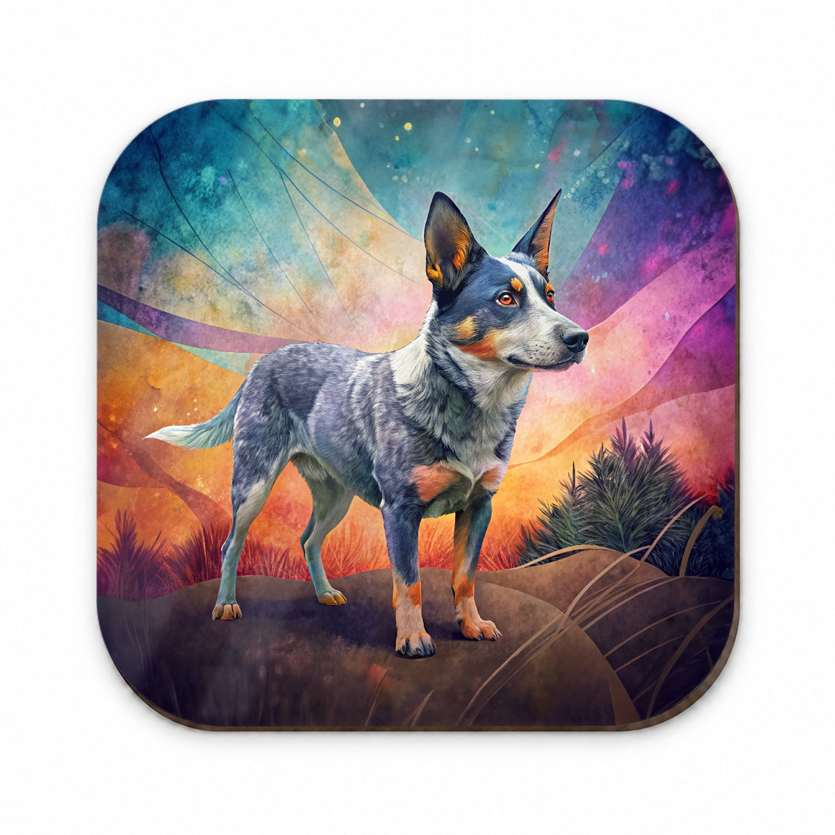 Australian Cattle Dog Contemporary Art Fridge Magnet