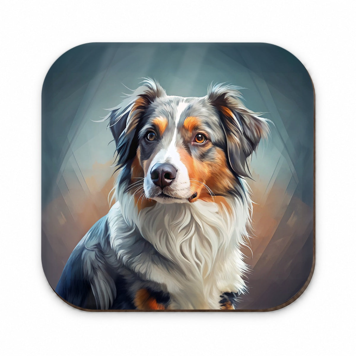 Australian Shepherd Dog Contemporary Art Fridge Magnet
