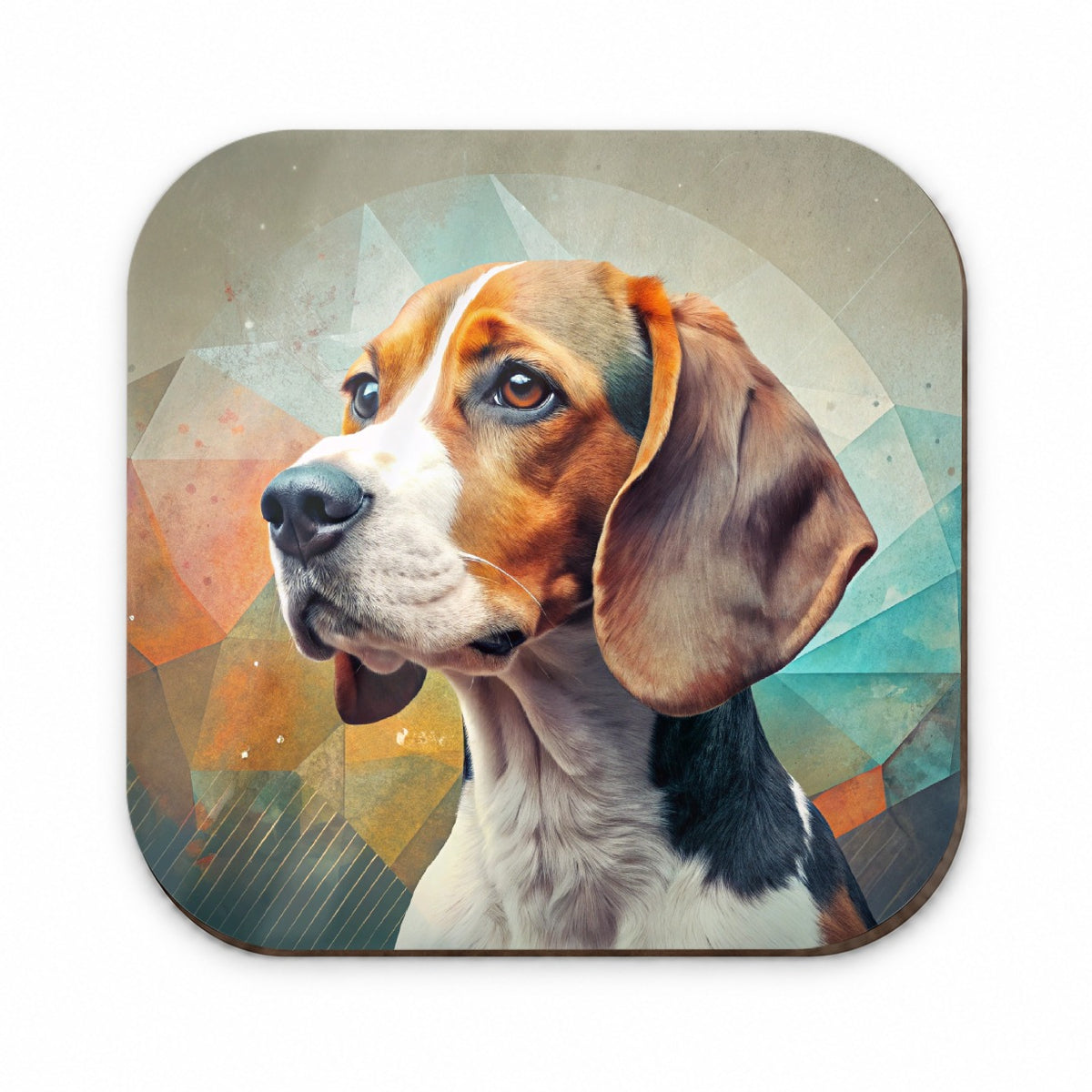 Beagle Dog Contemporary Art Fridge Magnet
