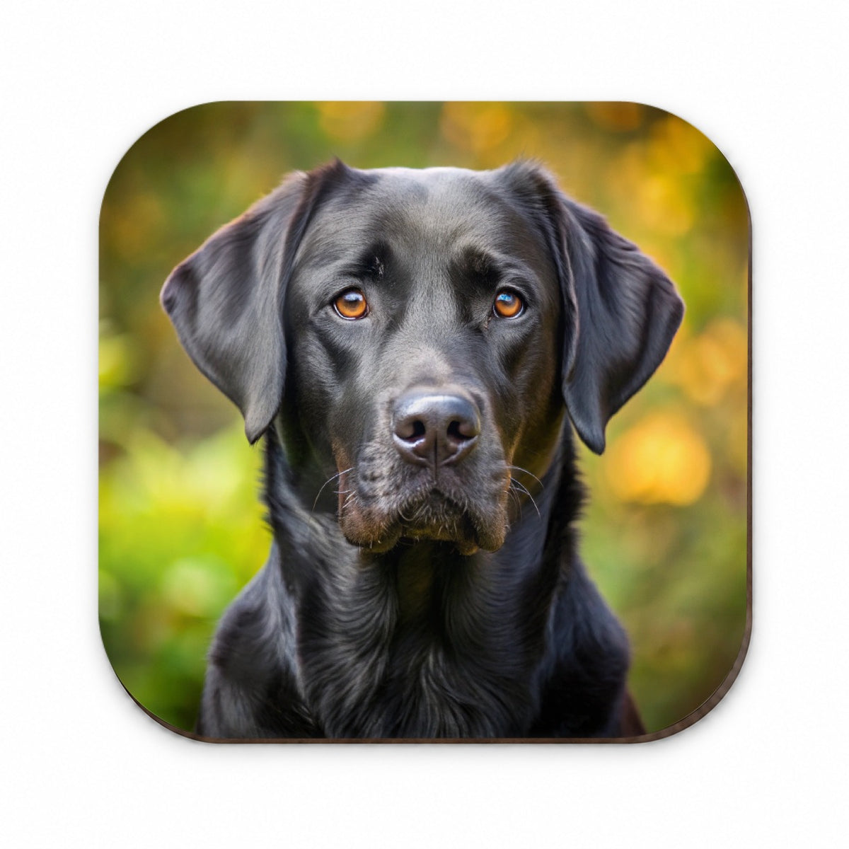 Black Labrador Retriever Dog Photo Fridge Magnet