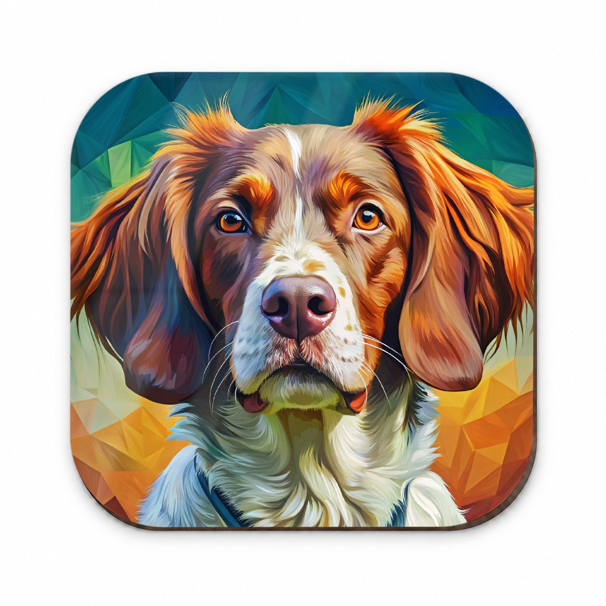 Brittany Spaniel Dog Pop Art Fridge Magnet