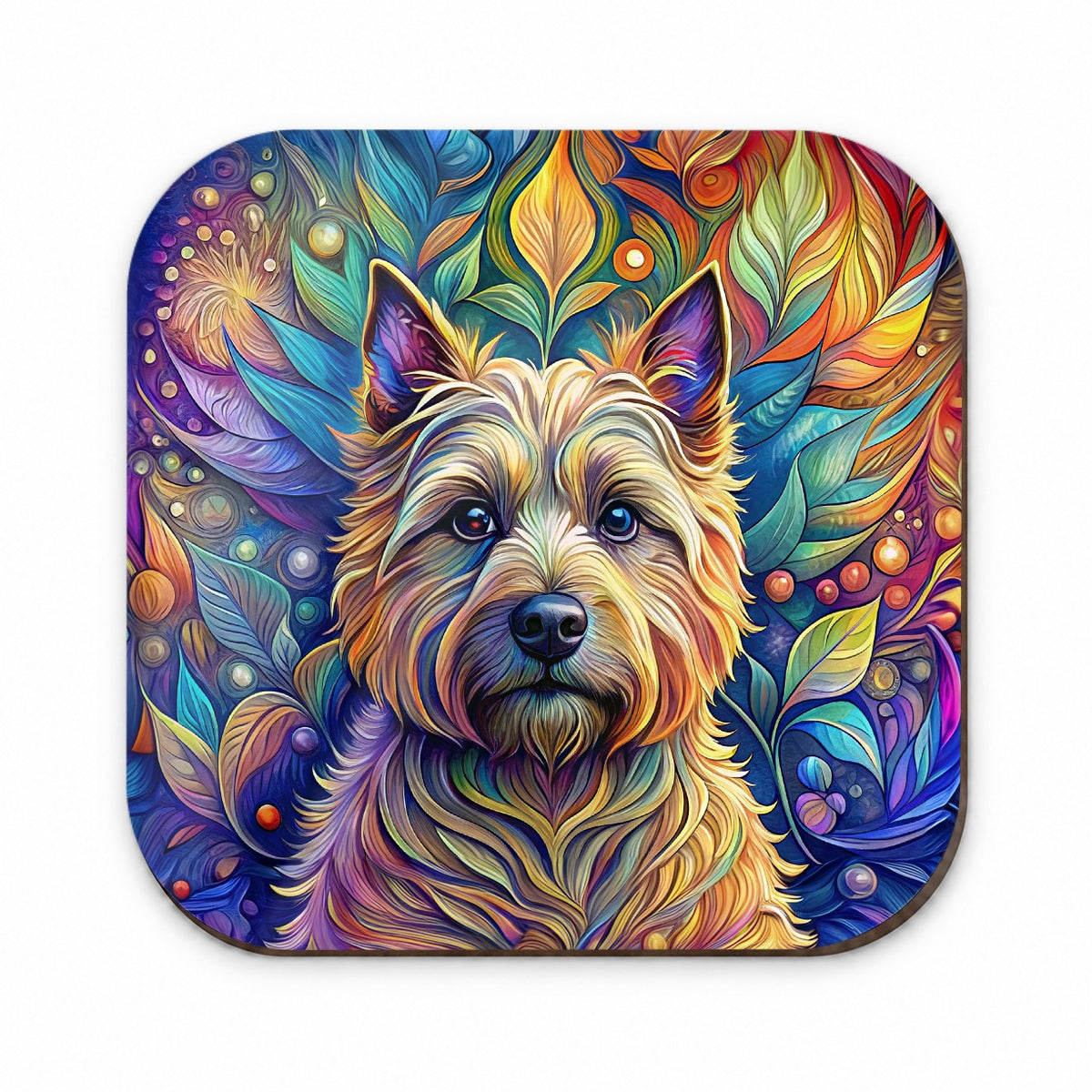 Cairn Terrier Dog Bohemian Art Fridge Magnet