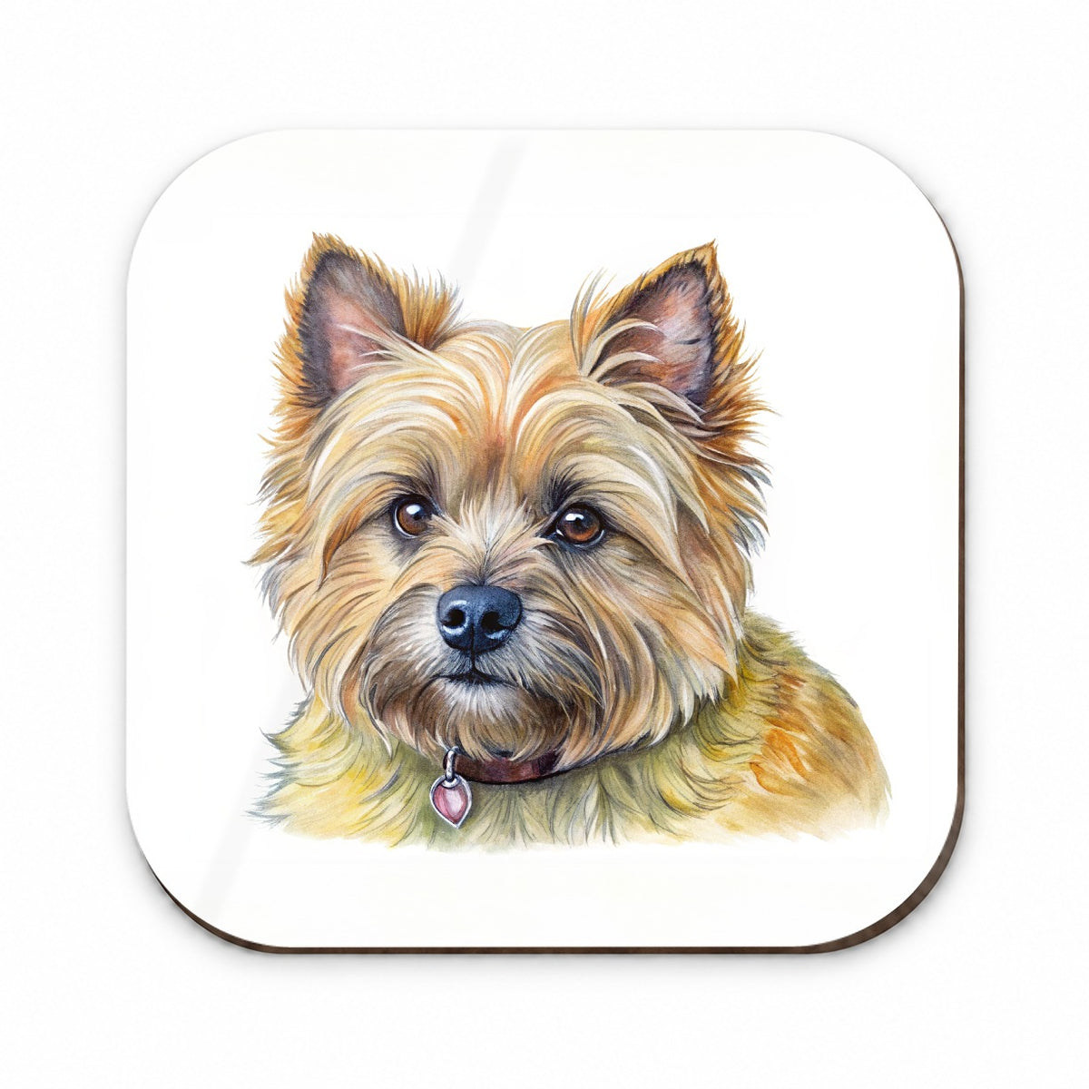 Cairn Terrier Dog Illustration Fridge Magnet