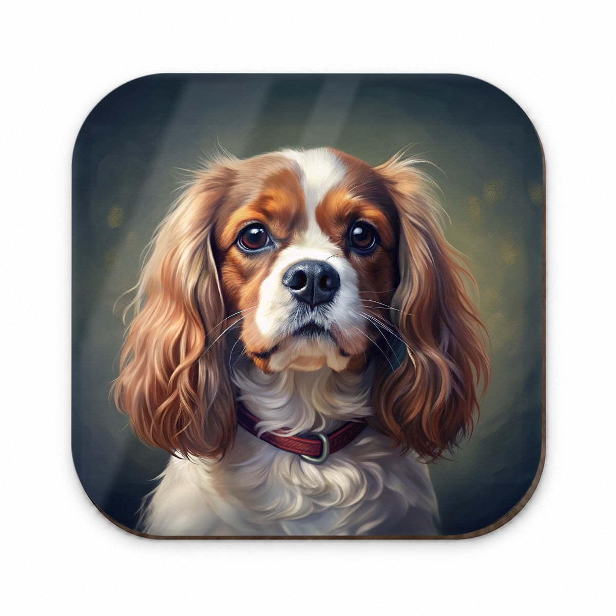 Cavalier King Charles Spaniel Dog Illustration Fridge Magnet