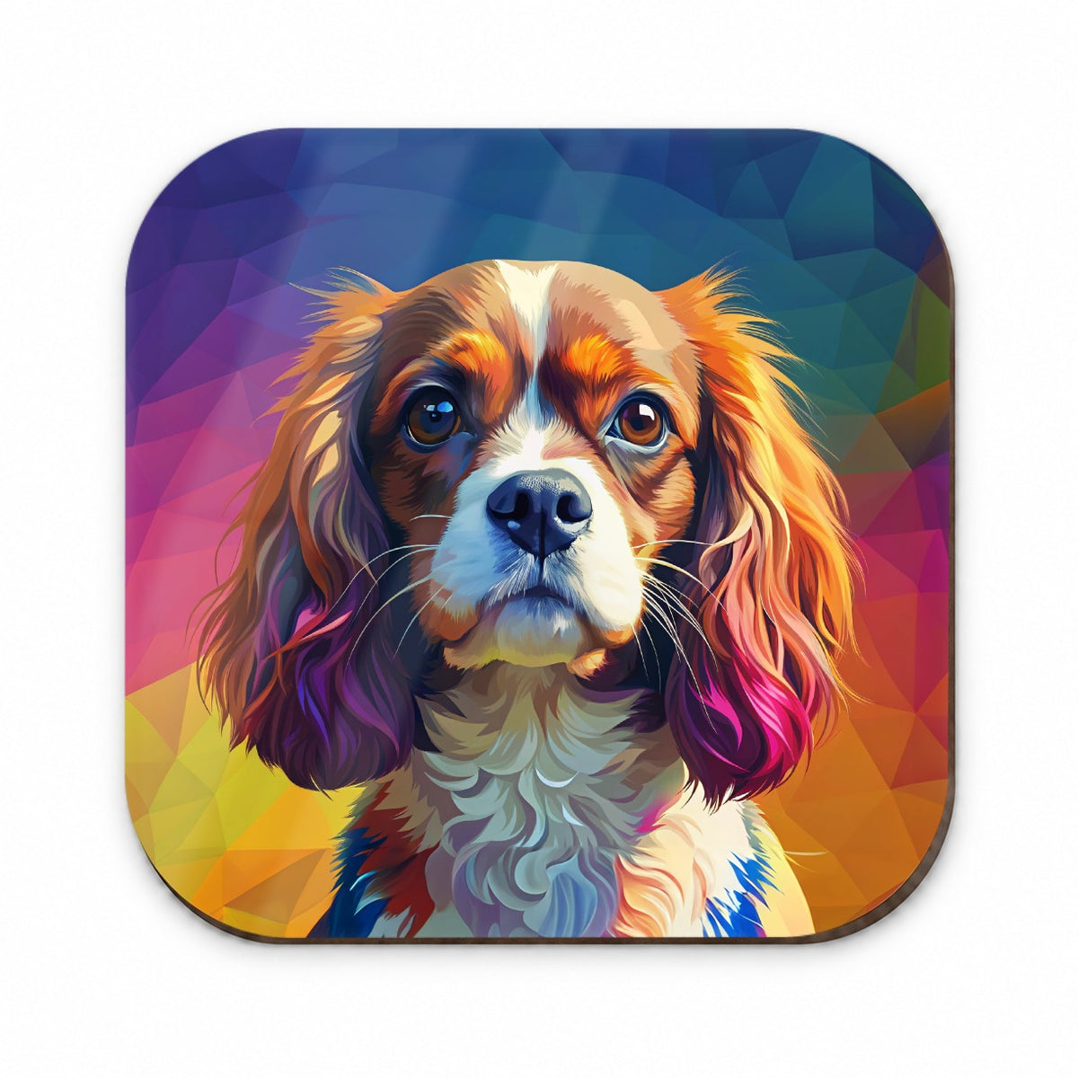 Cavalier King Charles Spaniel Dog Pop Art Fridge Magnet