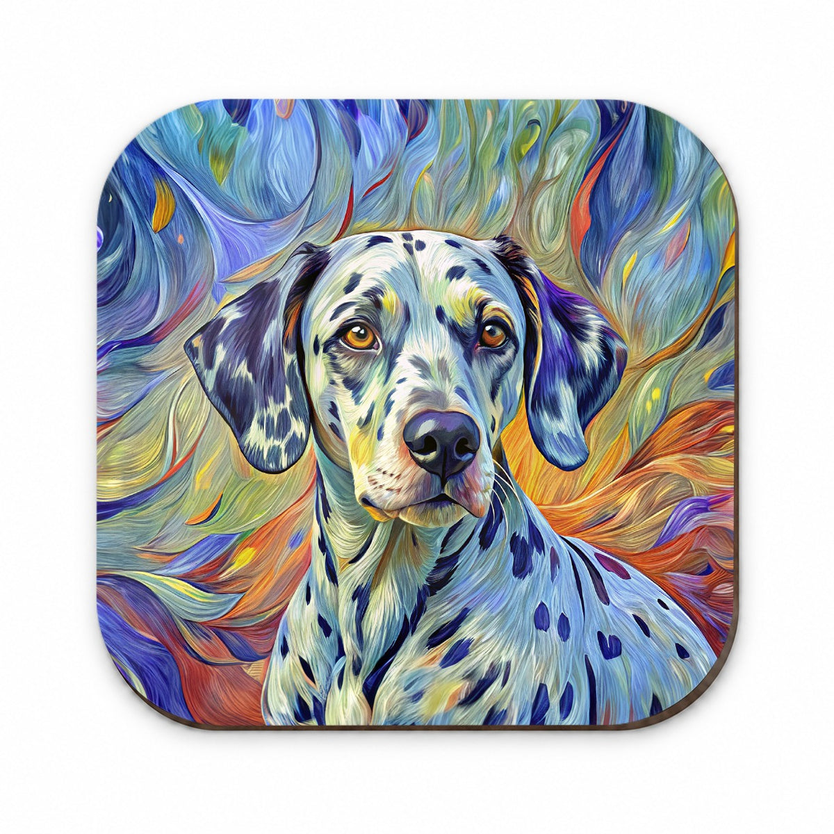 Dalmatian Dog Expressionism Art Fridge Magnet