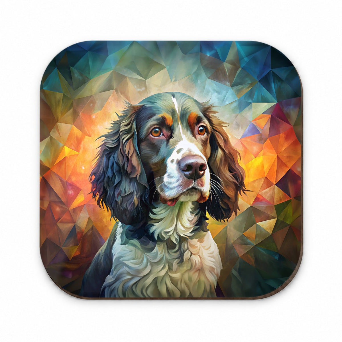 English Springer Spaniel Dog Abstract Art Fridge Magnet