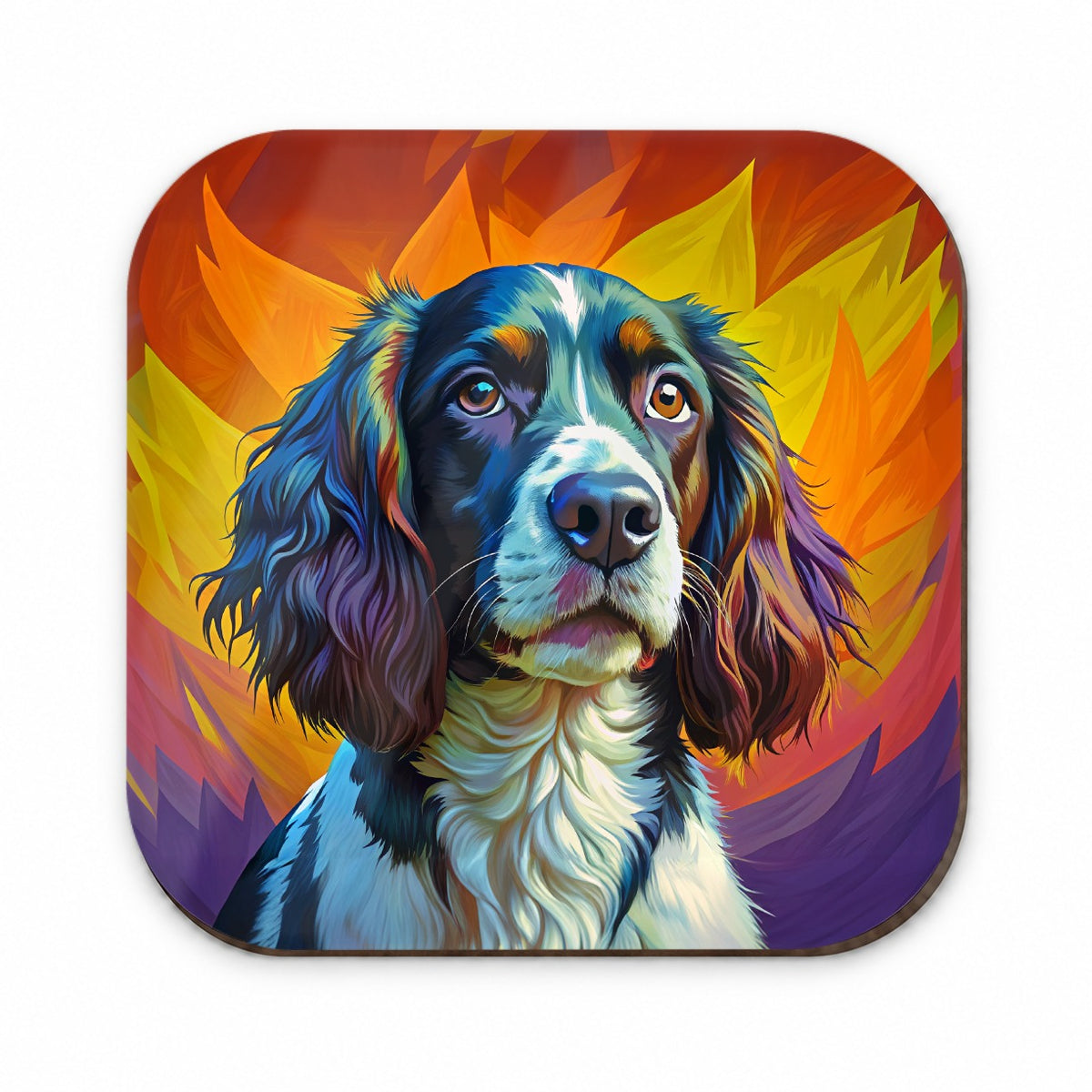 English Springer Spaniel Dog Pop Art Fridge Magnet